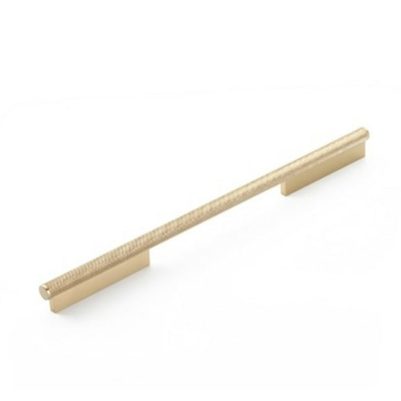 Schaub And Company 1204 Modo 12" Center To Center Euro Modern Diamond Knurled Bar Large