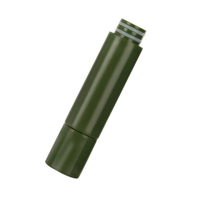 "K8187 Water Purifier Replacement Filter - 0.01 Micron 5-Stage Filtration for Outdoor Survival Gear (Green)"