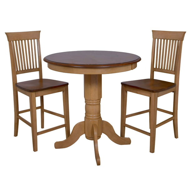 Brook 36 In Round Pub Dining Table Set, 36 Round Pub Table And Chairs