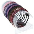 thumbnail image 2 of Plymor Clear Acrylic Horizontal Headband or Scarf Display (Countertop), 6.5" H x 12" W x 6.125" D, 2 of 2