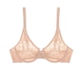 thumbnail image 4 of Wacoal Womens^Sand Halo Lace Unlined Convertible Underwire Bra, Natural Nude, 30DD, 4 of 4
