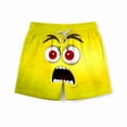thumbnail image 4 of EGNMCR Children's Pocket Shorts Drawstring Elastic Printed Casual Swim Trunks five point pants, 4 of 9
