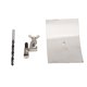 thumbnail image 1 of Kit de unión de skimmer para piscina, 0,2 pulgadas de espesor, unión de piscina, kits de unión de agua para piscina, conectores mecánicos de agua para piscina, elegantes y modernos, 1 of 8