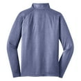 thumbnail image 6 of Yellow Rooster Men's Sport Wick Stretch 1/2 Zip Pullover True Navy Heather L, 6 of 7