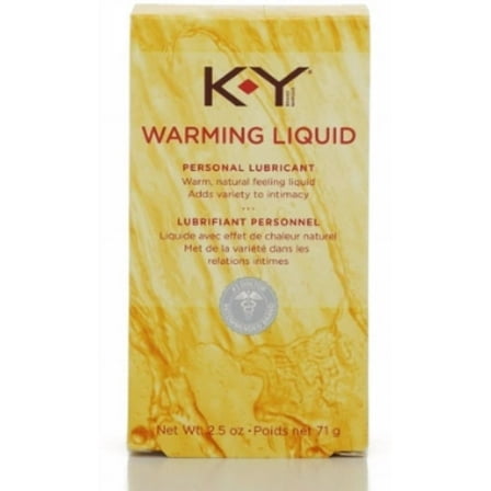 K-Y Warming Liquid Personal Lubricant, 2.5 oz (Pack of 2)
