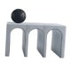 thumbnail image 5 of Estatua de resina en forma de arco, adorno de arco, decoración del hogar, decoración estética, figura geométrica decorativa, escultura abstracta para, 5 of 9