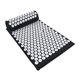thumbnail image 1 of Sonducket Juego de 3 unidades de cojín de masaje, esterilla de acupresión para Yoga y juego de almohada, masajeador de pies y cuello, almohadilla de Uniforme atlético Negro Sonducket OD000146-05, 1 of 6