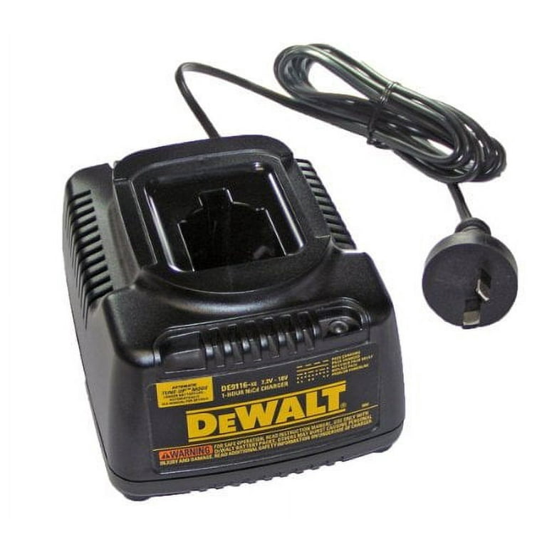 DeWalt DE9116 7.2 18v 1 Hour Charger 240 Volt 604333 03