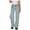Light Blue, variant on MYShe Jeans Women Women's Jeans High Waisted Wide Leg Jeans Stretchy Denim Pants Blue L