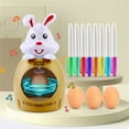 thumbnail image 2 of RUIG Easter Eggs Decorations Kit,Egg Decorator Spinner Easter Bunny Toy,Coloring Machine with 3 Plastic Eggs &8 Colorful Quick Drying,Non-Toxic Markers,Easter Gift Sets for Kids Boys Girls, 2 of 9