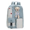 thumbnail image 1 of Lattice Cute Bear Mochila para portátil Moda Deporte Mochila escolar para vacaciones (Verde), 1 of 9