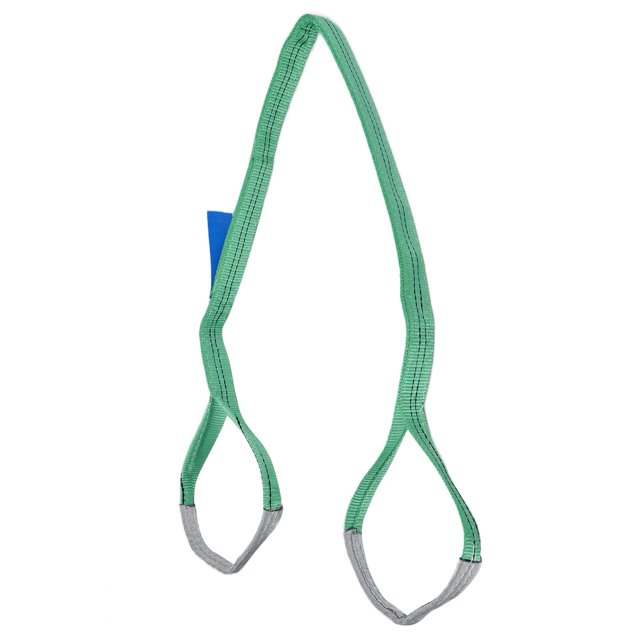 2T Flat Lifting Sling Polyester Straps, Lifting Accessories, High Strength Crane Lift Webbing, Suitable for Ships, Machinery, and Construction
