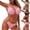 Pink, variant on uublik Women's Swimsuit Tankini Two Piece Swimsuit High Waisted V Neck Bikini Sets Adjustable Spaghetti Straps Bathing Suit Pink