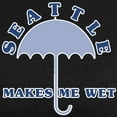 thumbnail image 3 of CafePress - Seattle Makes Me Wet Women's Deluxe T Shirt - Womens Tri-blend T-Shirt, 3 of 4