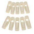 thumbnail image 2 of 10pcs Pinzas de Ropa Antideslizante, Pinzas Tender Ropa Fuertes, Clips Fino para Colgar fotografía, Notas, Boletos y Pantalones Beige Macarena Foto Papel Clavijas, 2 of 8