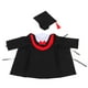 thumbnail image 4 of BRIGHTFUFU 1PC Kids Graduation Gown Stole and Cap Tassel Set para Cosplay Photography Performance (Rojo, 120cm), 4 of 8