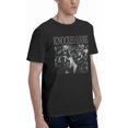 thumbnail image 3 of T-Shirts Amples Musique pour Hommes Tee Vintage Mode Graphiques T-Shirts Col Rond Classique Manches Courtes, 3 of 7