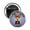 Aunt, variant on 1 Pack - Worlds Best Grandson #1 Trophy Pinback Button - 3 Inch
