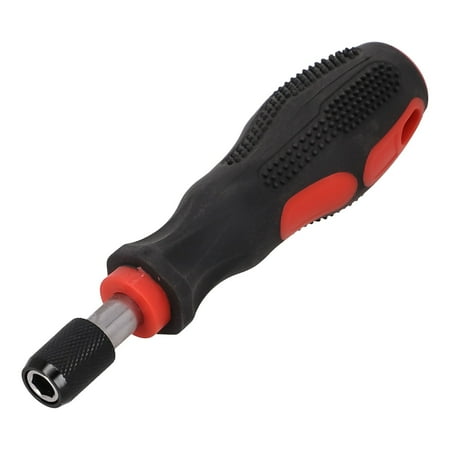 

BCLONG 6.35Mm Hex Self-Locking Adapter Screwdriver Handle Screwdriver Bit Holder 5.5In