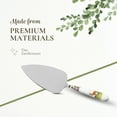 thumbnail image 4 of Spode Woodland Cake Server with Deer Motif | Stainless Steel Cake Knife with Porcelain Handle | Perfect Cake Cutter for Cakes, Pies, Quiches, Desserts, and More, 4 of 7