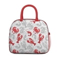 thumbnail image 2 of Lunch Bag Lunch Box for Women Reusable Insulated Lunch Bags,Water-Resistant Seafood Lobster Crab and Prawn Cooler Lunch Tote Bag, Large Capacity for Work Travel Picnic, 2 of 6