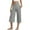Gray, variant on SwiftWear Women's High-Waisted Capris Pocketed Athletic Yoga Pants | Loose Fit Comfort for Workouts & Lounge | Sizes S-3XL