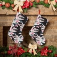 thumbnail image 6 of Lsque Orchids Flowers Pattern 18 Inch Christmas Stockings, Festive Holiday Stocking for Christmas Decorations Holiday Decor, 6 of 7