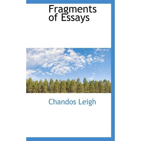 Fragments of Essays (Hardcover)