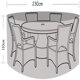 thumbnail image 5 of Funda de sofá, impermeable para exteriores, fundas de muebles de patio resistentes para asientos al aire libre, fundas de sofá de patio resistentes al viento para invierno,64*27in, 5 of 5