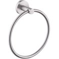thumbnail image 1 of Soporte de toalla de mano para baño anillo de toalla de mano redondo soporte de toalla de baño montaje en pared SUS 304 acabado cepillado de acero inoxidable Feliz Sencillez, 1 of 5