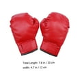 thumbnail image 5 of 4 Pairs Comfortable Boxing Gloves Portable Sparring Gloves Professional Kickboxing Gloves, 5 of 8
