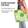 thumbnail image 2 of Fotbe St Patrick's Day11 Bolsa Tote Estética de Lona con Estampado para Mujer - Bolsa Reutilizable de Hombro Casual para Vacaciones, Compras, Trabajo y Gimnasio, 2 of 8