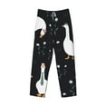 thumbnail image 4 of Easygdp Fashionable Goose Men's Pajama Pant, Sleep Elastic Waistband Lounge Pants - XX-Large, 4 of 9
