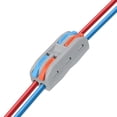 thumbnail image 4 of 10pcs Wire Connectors Compact Splicing Connectors Cable Connector Set Lever Lock Connectors Universal Wiring Cable, 4 of 8