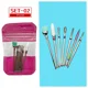 thumbnail image 5 of 7/juego de manicura cortador de diamante broca de molienda manicura fresa de cutícula herramienta de uñas accesorios de máquina rectificadora, 5 of 5
