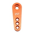 thumbnail image 4 of Bocina de Brazo servo Vogacara para Axial SCX10 D90 TRX4 TF2 CC01 Capra RC Aleación de aluminio Rojo, 4 of 6