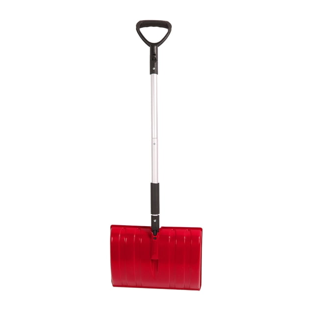 Compact And Portable Snow Shovel, Lightweight Shovel With Adjustable Length, Ergonomic Large Snow Shovel For Driveway For Snow Removal, Garden, Car, Camping