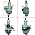 thumbnail image 2 of Suitable for Carburador de motocicleta PZ27 de 27 mm for Honda CG150 TMX155 150-200 cc XL150 Dirt Bike ATV, 2 of 5