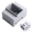 thumbnail image 1 of FOR Raspberry ABS Case DIN Rail Mount Protection Enclosure for RPI 4B Pi4or Pi3B, 1 of 5