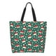thumbnail image 1 of Balery Santa Hat Joy Green Festive Bolsa Tote Estilo Estético con Cremalleras, Bolsa de Hombro, Bolsa de Compras Grande y Plegable, 1 of 8