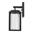 thumbnail image 5 of Globe Electric Black LED Integrated Outdoor Indoor Wall Sconce, 5 of 14