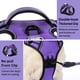 thumbnail image 5 of Arnés para perros IVY&LANE sin tirón para perros medianos con correa, color morado, 5 of 7
