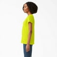 thumbnail image 3 of Dickies Women's Cooling Short Sleeve Pocket T-Shirt, Bright Yellow, 2X, 3 of 5