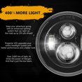 thumbnail image 3 of Faro SUNPIE negro de 7 pulgadas para Harley Street Glide/Electra, 3 of 6