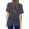 thumbnail image 4 of QJUHUNG T-shirts de Maternité Unis pour Femmes 3 Pcs T-shirts d'Allaitement à Manches Courtes pour l'Été, 4 of 7