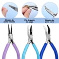 thumbnail image 2 of Juego de 7 Alicates para Joyas, Alicates de Joyería, Pinzas para Bisuteria y Joyeria Herramientas, K, 2 of 8