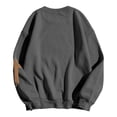 thumbnail image 4 of Unir Women Today's Good Mood Sponsored By Jesus Cross Sleeve Crewneck Sweatshirt Oversized Faith Fall Casual Layering Pullover Top 1PC S-XXL Plus Size Friendly, 4 of 5