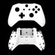 thumbnail image 4 of Carcasa protectora completa, piezas de repuesto para mando inalámbrico Xbox One, mango de superficie de cáñamo, carcasa protectora MFZFUKR 2033333-1, 4 of 9