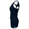 thumbnail image 4 of DGMIOCS Ensemble Tankini Bikini Triangle pour Femmes Bleu Marine TP, 4 of 9