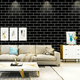 thumbnail image 2 of Papel TAPIZ Decorativo Adhesivo H&Jess Textura Negro 10 m, 2 of 2